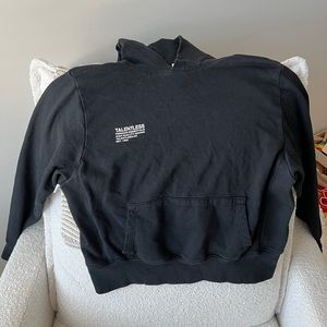 Talentless cropped hoodie